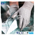 Anti Cut Level 5 13G HPPE Liner PU Coated Anti-Cut Level 5 Safety Work Gloves Cut Resistant